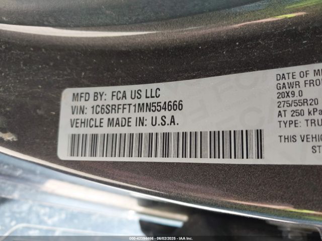 2021 RAM 1500 1C6SRFFT1MN554666 Photo 8