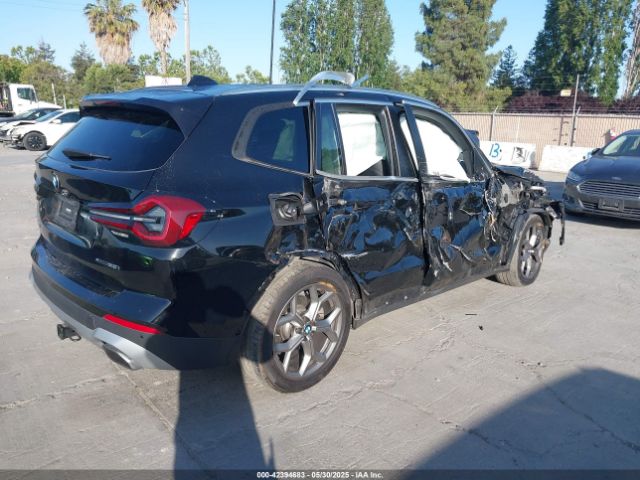 2022 BMW X3 5UX53DP02N9L46840 Photo 3