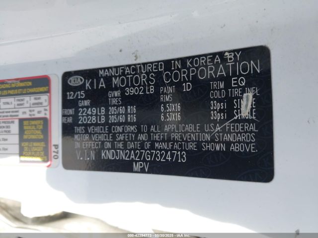 KNDJN2A27G7324713 KIA Soul