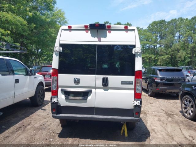 3C6LRVDG8PE605870 RAM Promaster 2500 High Roof 159 Wb