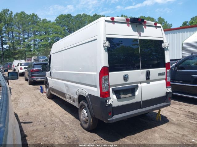 3C6LRVDG8PE605870 RAM Promaster 2500 High Roof 159 Wb