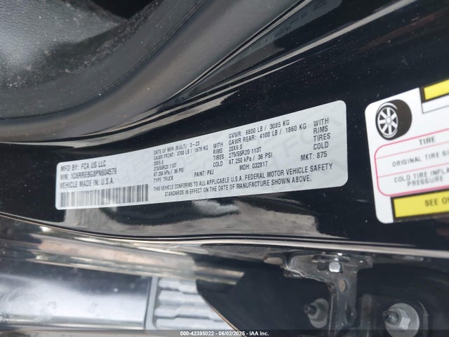 RAM 1500 2023 1C6RREBG8PN604579 Image 9