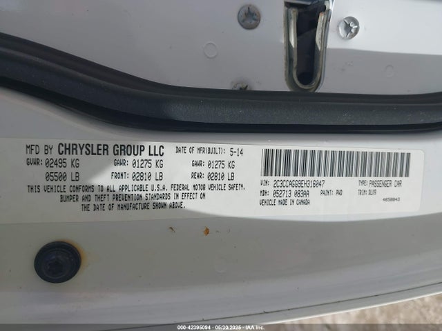 2C3CCAGG9EH316047 Chrysler 300 300s