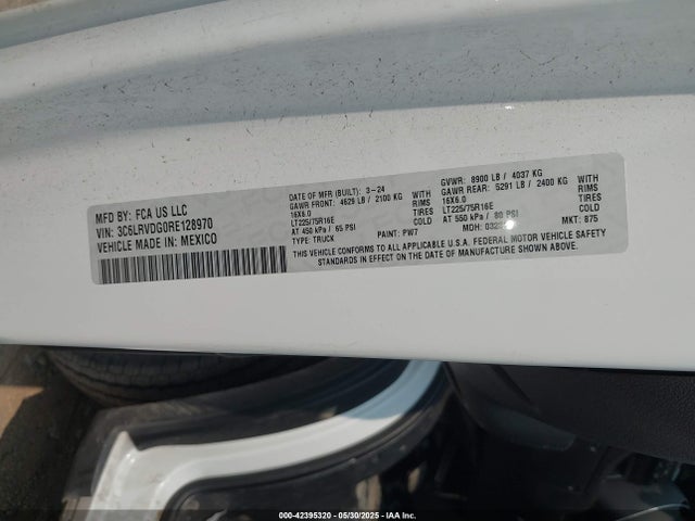 RAM 2024 2024 3C6LRVDG0RE128970 Image 9