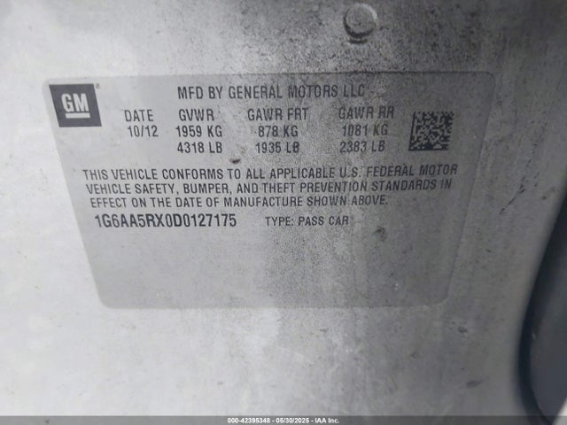 2013 CADILLAC ATS 1G6AA5RX0D0127175 Photo 8