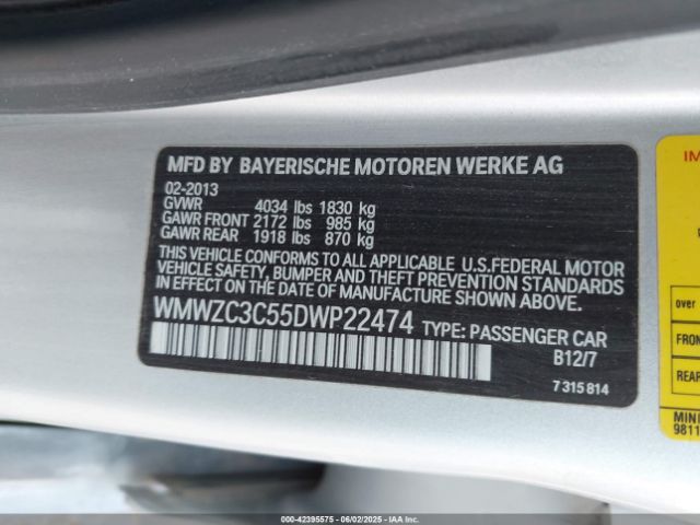 2013 MINI COUNTRYMAN WMWZC3C55DWP22474 Photo 8