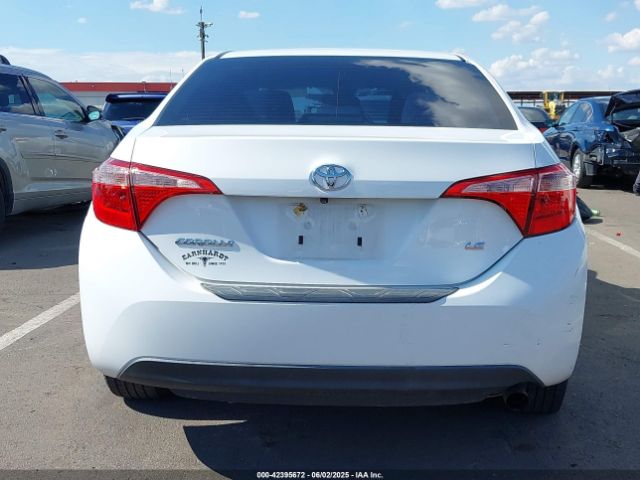 2T1BURHE3JC076160 Toyota COROLLA LE