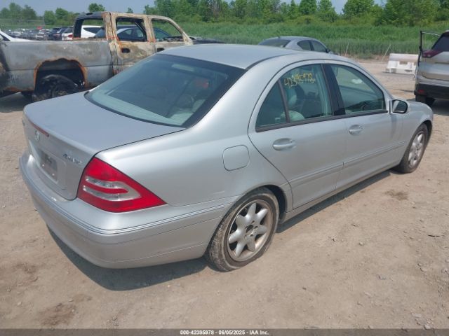 2003 MERCEDES-BENZ C 240 WDBRF81J53F415391 Photo 3
