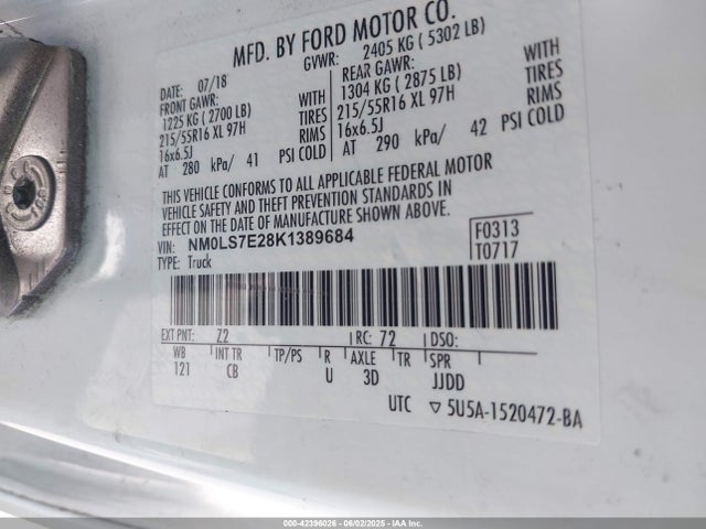 Ford Transit Connect Xl 2019 NM0LS7E28K1389684 Image 25