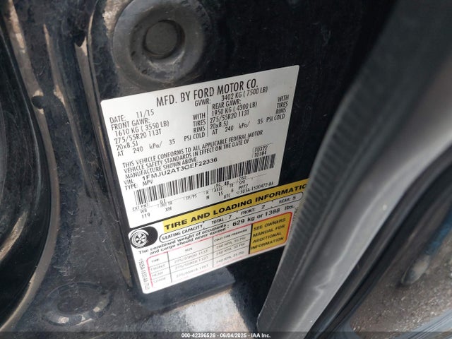 Ford gtdi 2016 1FMJU2AT3GEF22336 Image 9