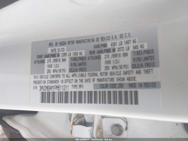 2023 MAZDA CX-30 3MVDMBAM1PM511211 Photo 8