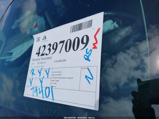 1GCGSCEA5J1190790 Chevrolet Colorado Lt