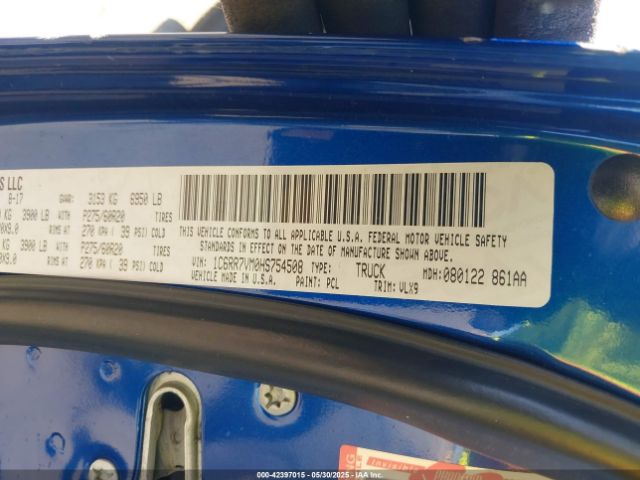 2017 RAM 1500 1C6RR7VM0HS754508 Photo 8