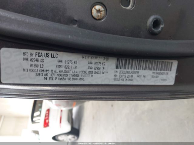 2018 DODGE CHALLENGER 2C3CDZAG2JH280295 Photo 8