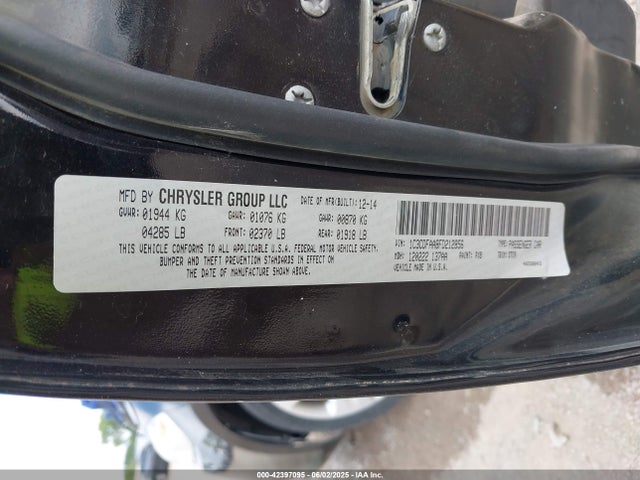 1C3CDFAA8FD212856 Dodge 2015