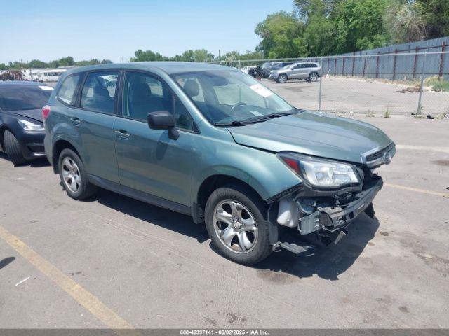 2018 SUBARU FORESTER JF2SJAAC6JH525119