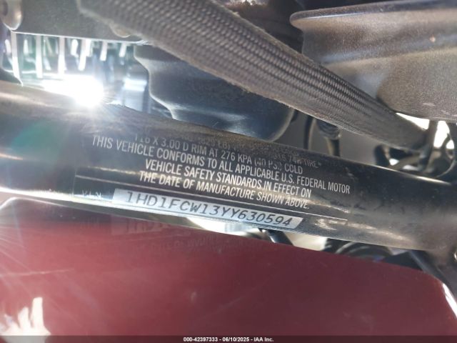 2000 HARLEY-DAVIDSON FLHTCUI 1HD1FCW13YY630594 Photo 9