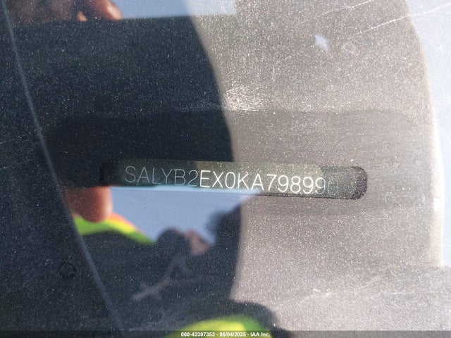 Land Rover aj20p 2019 SALYB2EX0KA798990 Image 9