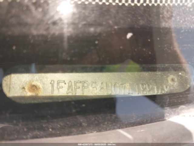 2007 FORD TAURUS 1FAFP56U07A188168 Photo 8