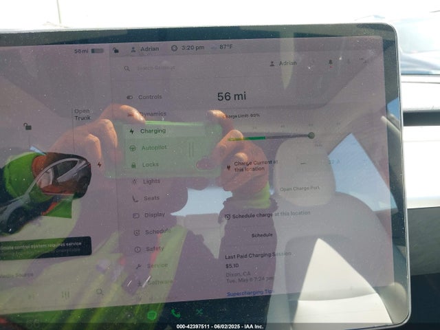 5YJ3E1EA3JF167638 Tesla MODEL 3