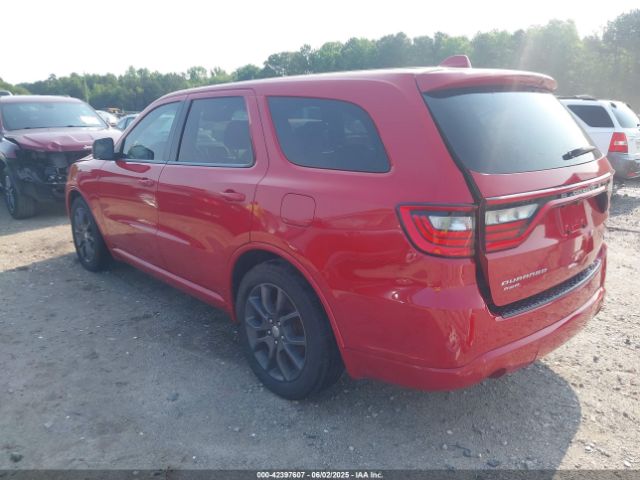 1C4SDJCTXGC484809 Dodge Durango R/t