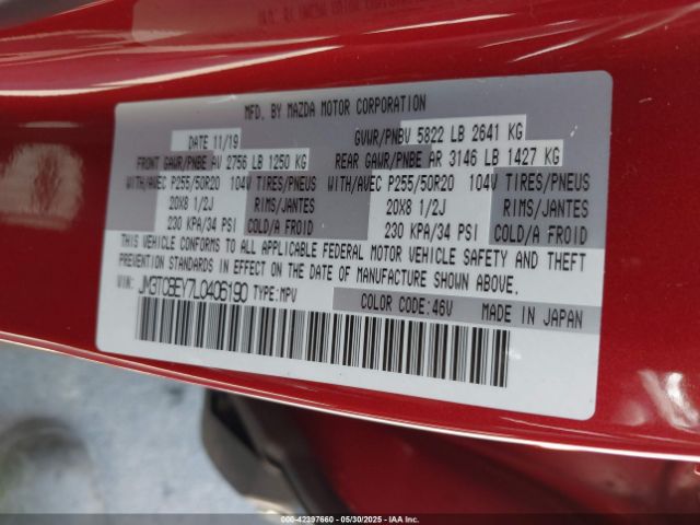 JM3TCBEY7L0406190 Mazda py turbo