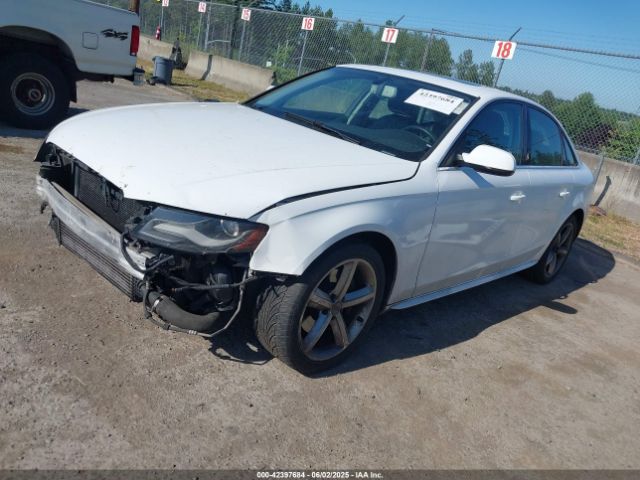 2012 AUDI A4 WAUFFAFL1CA055097 Photo 1