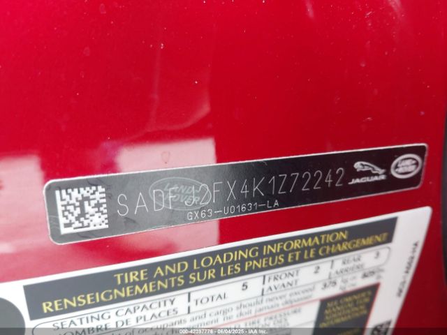 2019 JAGUAR E-PACE SADFJ2FX4K1Z72242 Photo 8