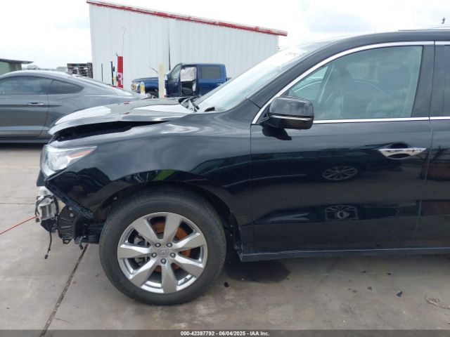 5FRYD4H8XFB018460 Acura Mdx Advance Pkg W/entertainment Pkg