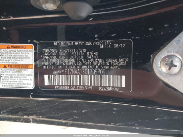 2013 SCION FR-S JF1ZNAA13D1705709 Photo 8
