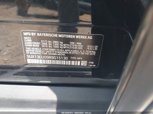 2024 BMW X5 5UX13EU09R9S15130 Photo 8