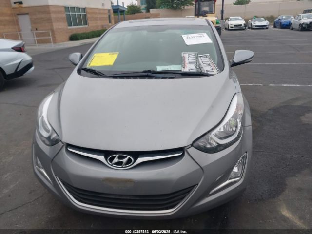KMHDH4AE7GU487319 Hyundai Elantra Value Edition