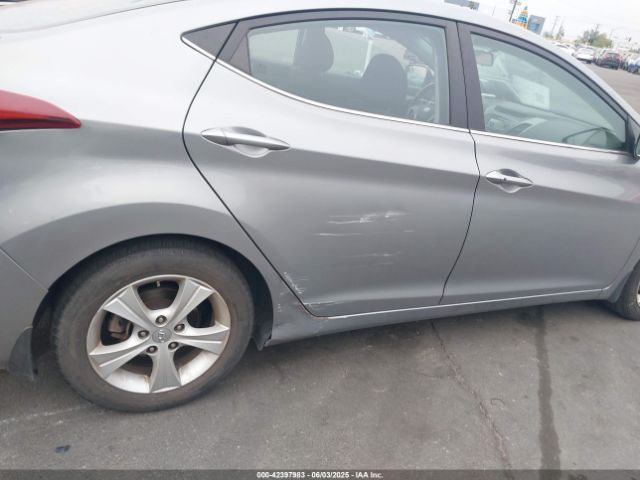 KMHDH4AE7GU487319 Hyundai Elantra Value Edition