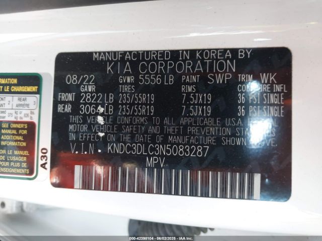 2022 KIA EV6 KNDC3DLC3N5083287 Photo 8