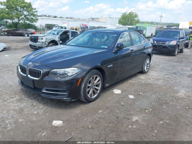 2014 BMW 528I WBA5A7C55ED619855 Photo 1