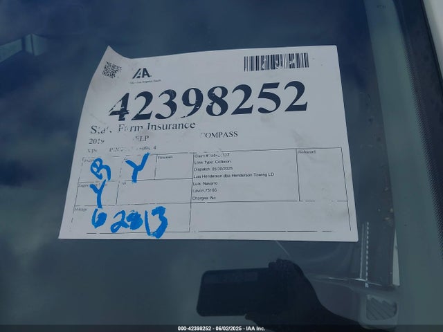 Jeep Compass 2019 3C4NJCBB6KT809494 Image 17