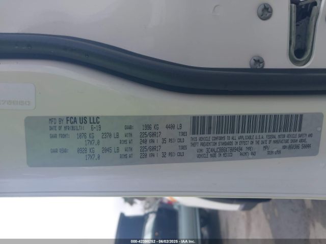 2019 JEEP COMPASS 3C4NJCBB6KT809494 Photo 8