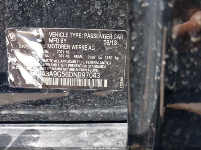 2013 BMW 335I WBA3A9G56DNR97043 Photo 8