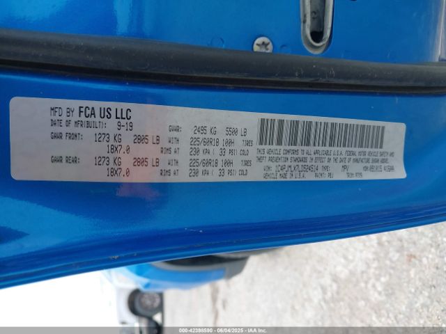 2020 JEEP CHEROKEE 1C4PJMLX7LD524514 Photo 8