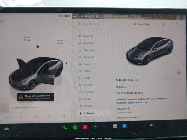 5YJ3E1EA4PF400306 Tesla 2023