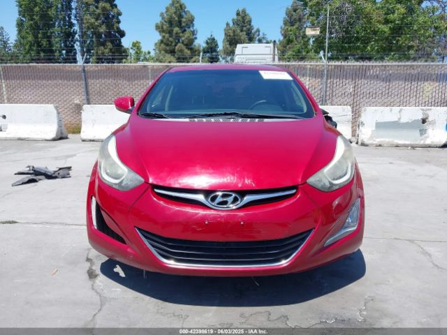 KMHDH4AE2GU618396 Hyundai ELANTRA SE