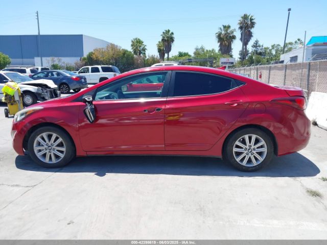 KMHDH4AE2GU618396 Hyundai ELANTRA SE