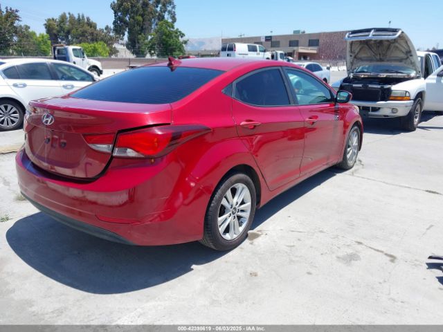 KMHDH4AE2GU618396 Hyundai ELANTRA SE