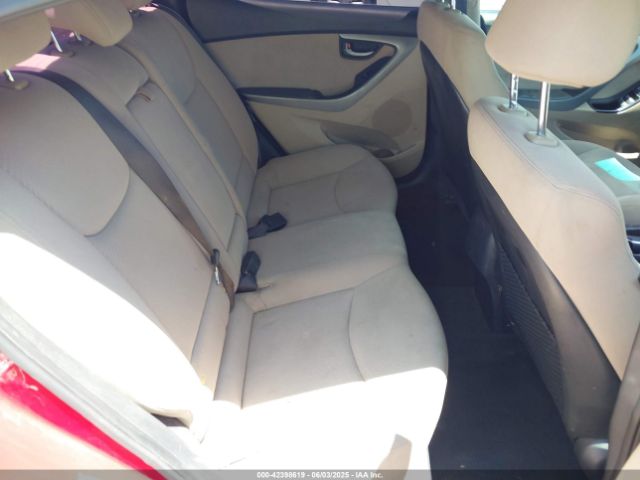 KMHDH4AE2GU618396 Hyundai ELANTRA SE