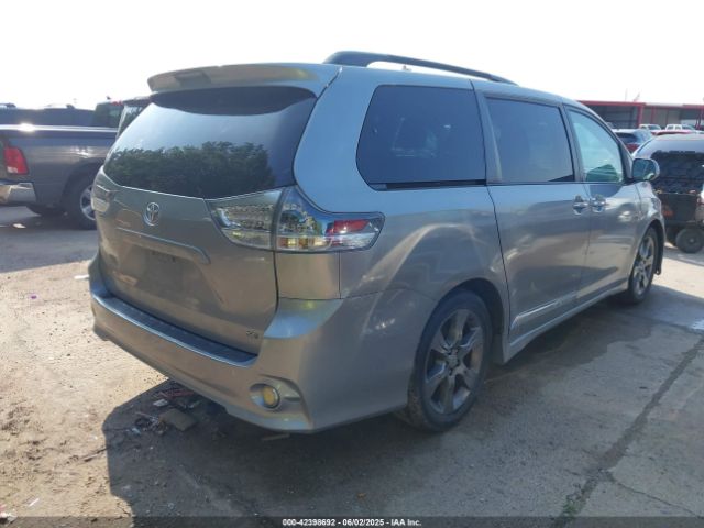 5TDXK3DC8FS665488 Toyota Sienna Se 8 Passenger