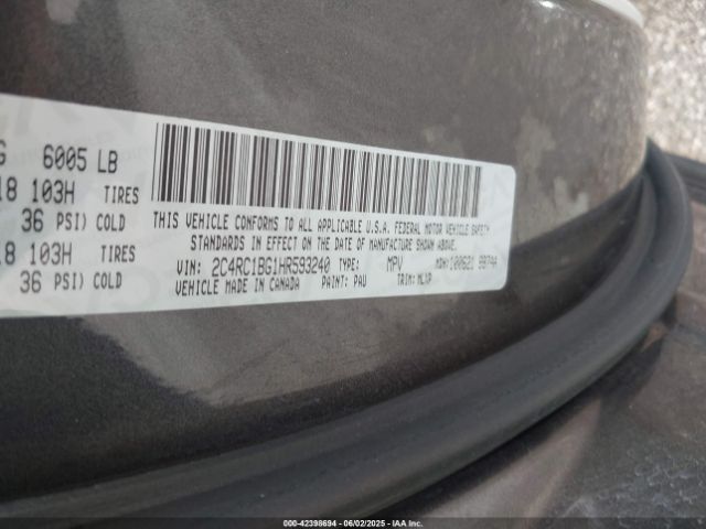 2017 CHRYSLER PACIFICA 2C4RC1BG1HR593240 Photo 8