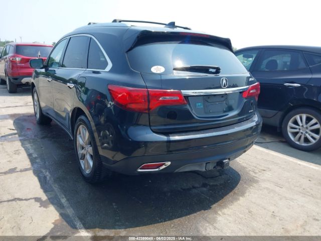 2014 ACURA MDX 5FRYD4H84EB032918 Photo 2