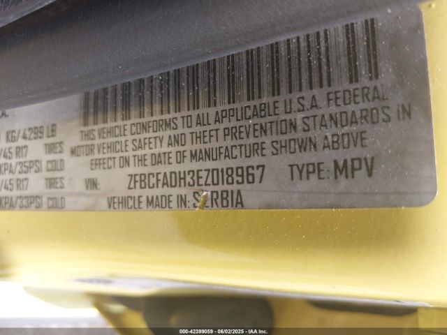 2014 FIAT 500L ZFBCFADH3EZ018967 Photo 8