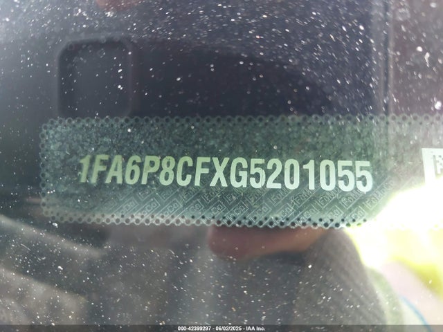 Ford 2016 2016 1FA6P8CFXG5201055 Image 9