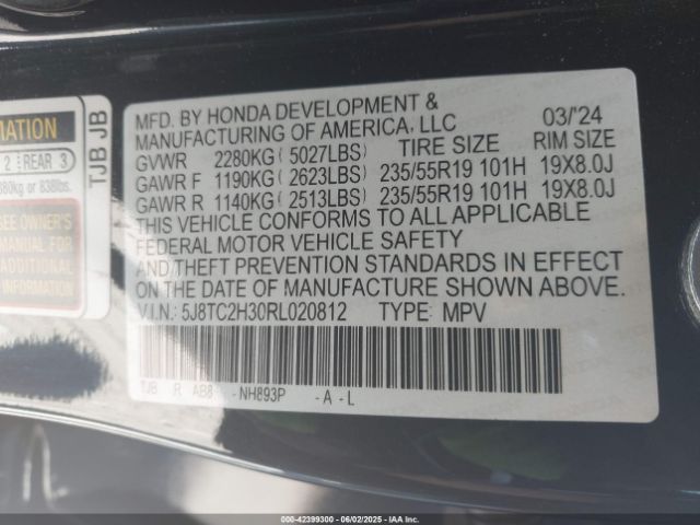 2024 ACURA RDX 5J8TC2H30RL020812 Photo 8